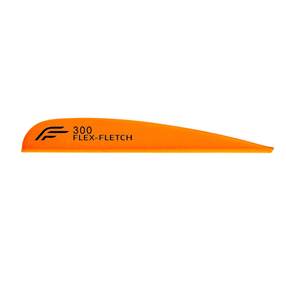 Flex-Fletch Vanes FFP No Prep Flex2 Kleur: Dark Orange / Model: FFP 300