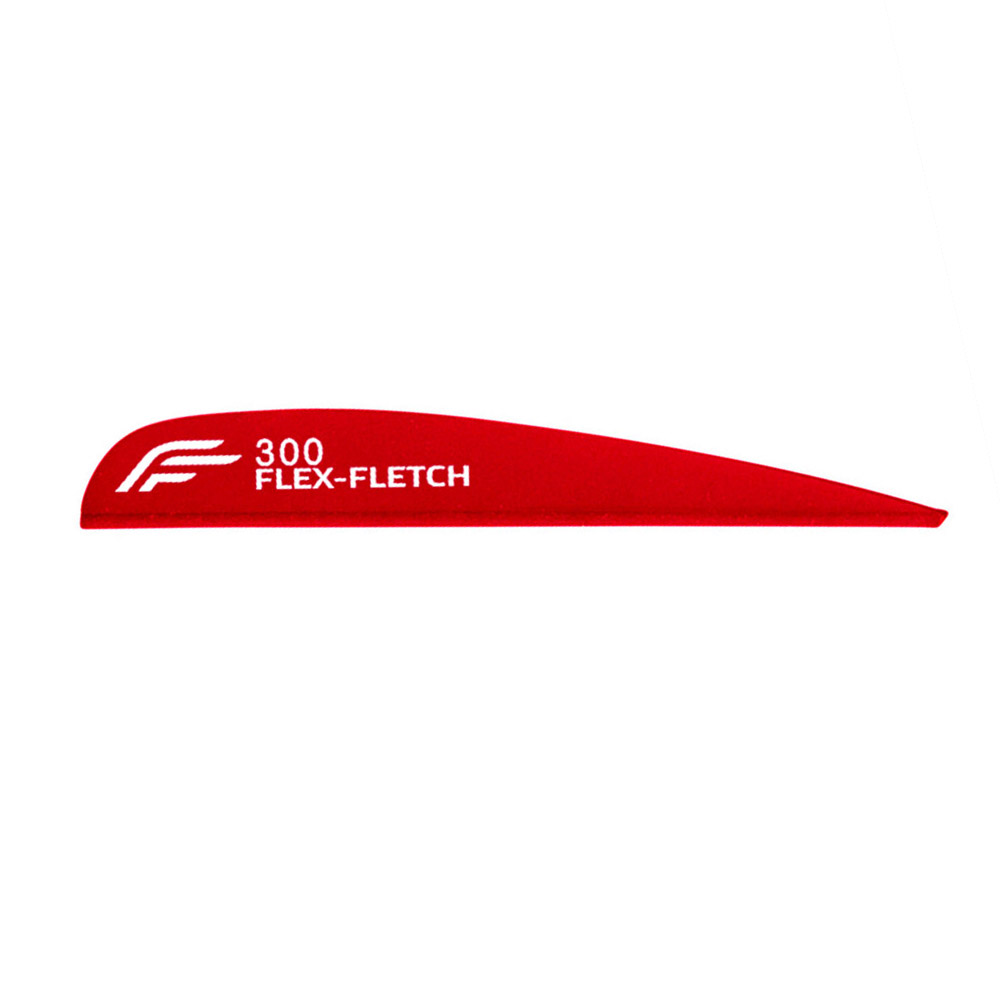 Flex-Fletch Vanes FFP No Prep Flex2 Kleur: Real Red / Model: FFP 300