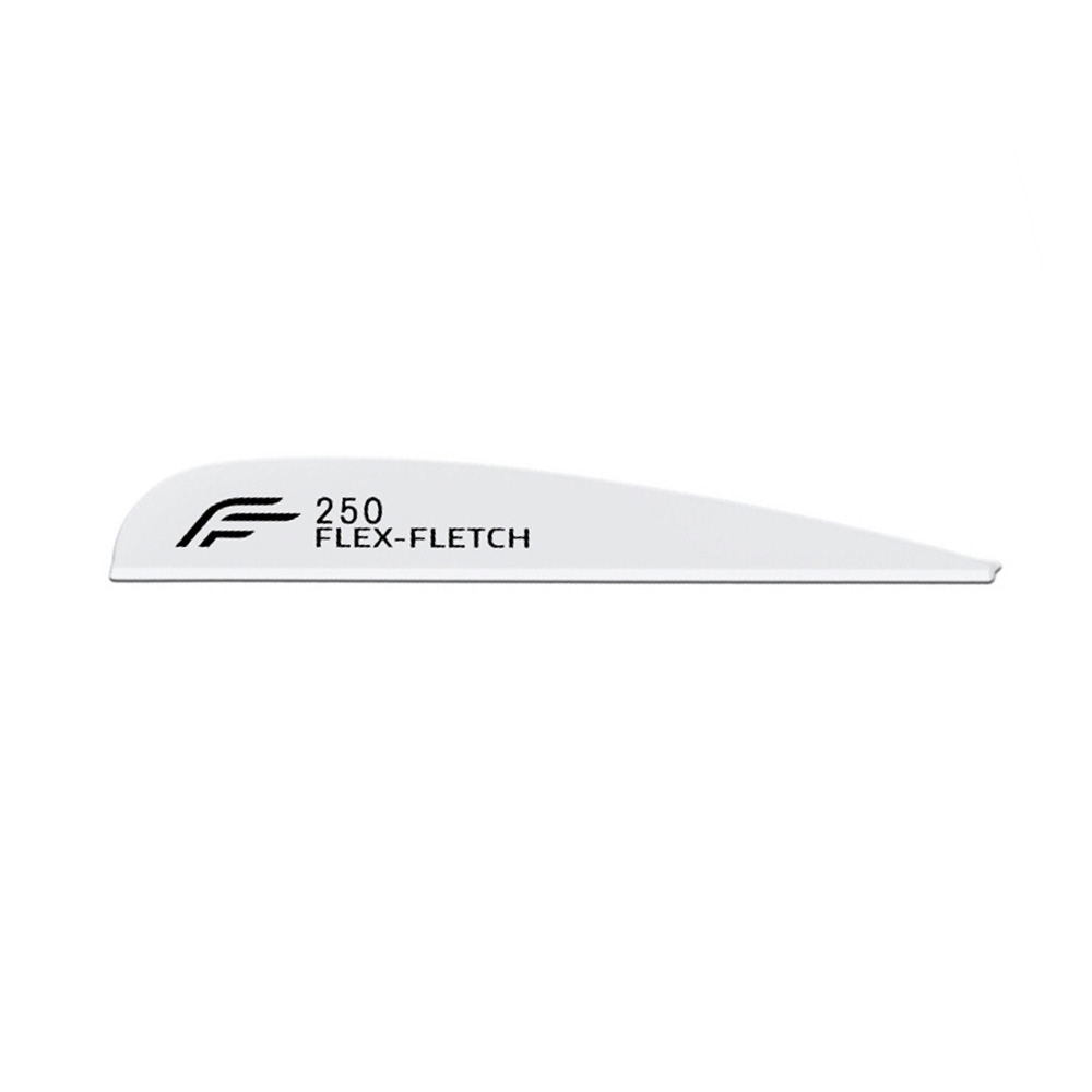 Flex-Fletch Vanes FFP No Prep Flex2 Kleur: White / Model: FFP 250