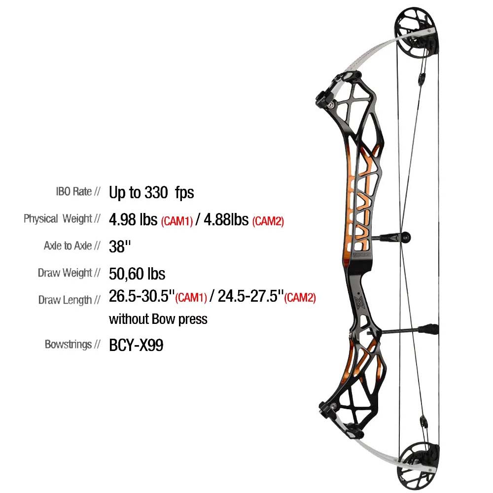 Topoint X38 Compound Boog Dual Color