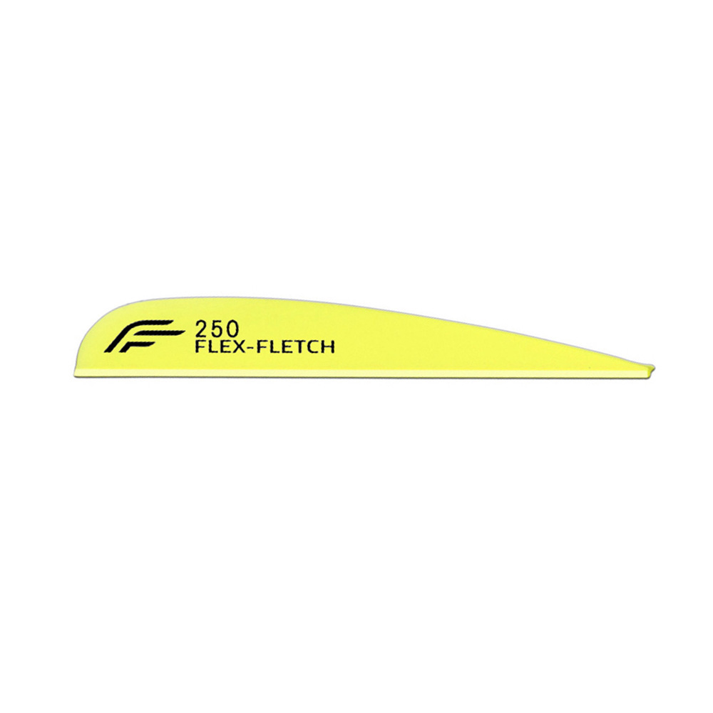 Flex-Fletch Vanes FFP No Prep Flex2 Kleur: Yellow / Model: FFP 250