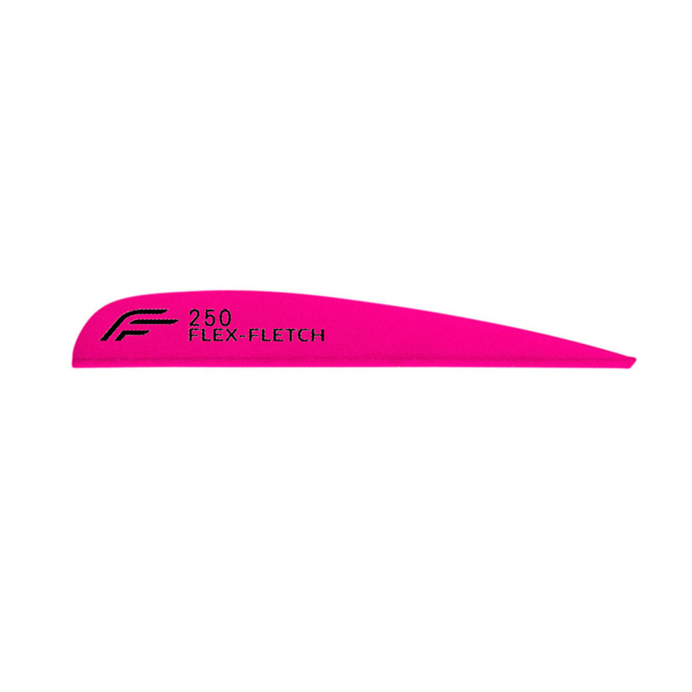 Flex-Fletch Vanes FFP No Prep Flex2 Kleur: Fluor Pink / Model: FFP 250