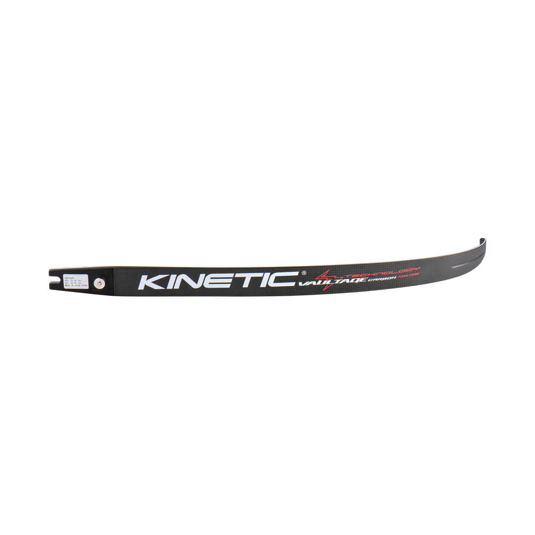 Kinetic Vaultage 3K Carbon  ILF Recurve Limbs