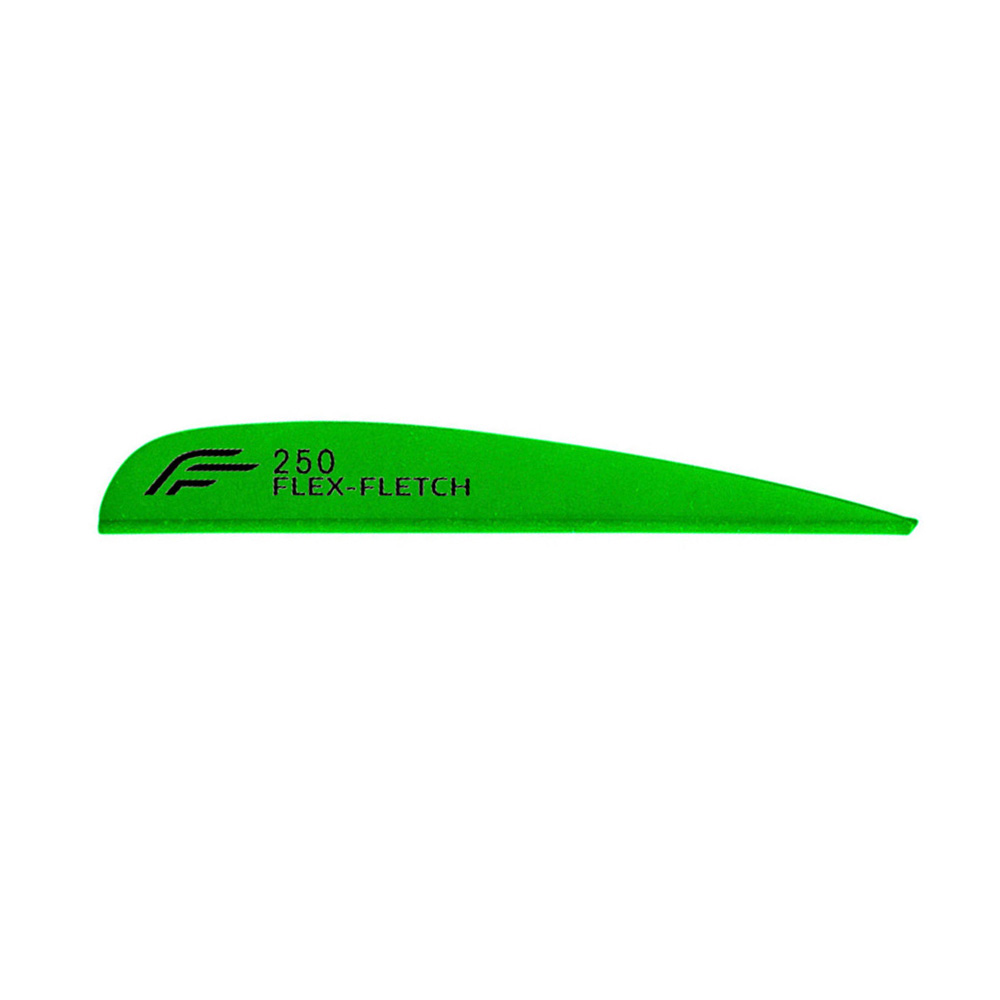 Flex-Fletch Vanes FFP No Prep Flex2 Kleur: Fluor Green / Model: FFP 250