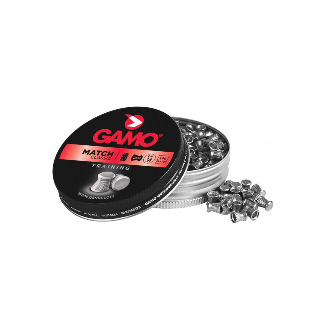 Gamo Match 5.5mm Luchtdrukkogels 250 st